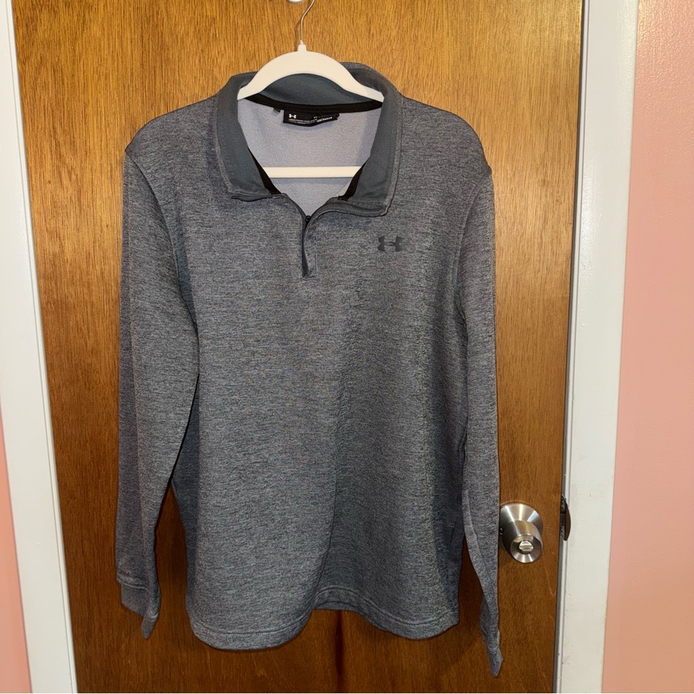 Under Armour Men's Charcoal Quarter-Zip Pullover